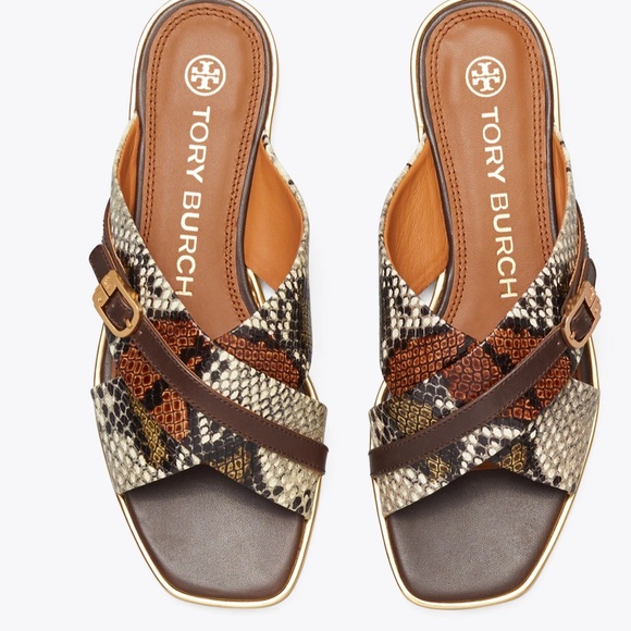 Tory Burch Delaney Crisscross slide sandals - Picture 10 of 12
